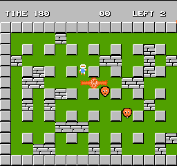 Bomberman (USA) In game screenshot